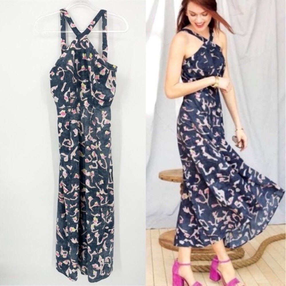 CAbi Aurora Paradise Maxi Halter Dress Size 6 Style‎ #5269